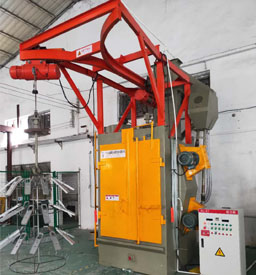 双吊钩式抛丸机