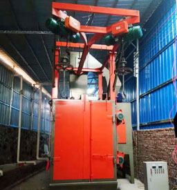 双吊钩式抛丸机