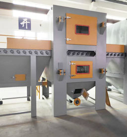 大型自动喷砂机