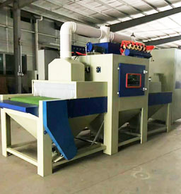 大型自动喷砂机