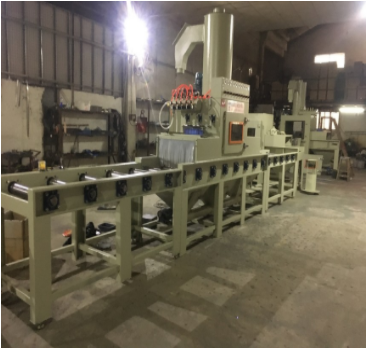 滚轴式全自动喷砂机